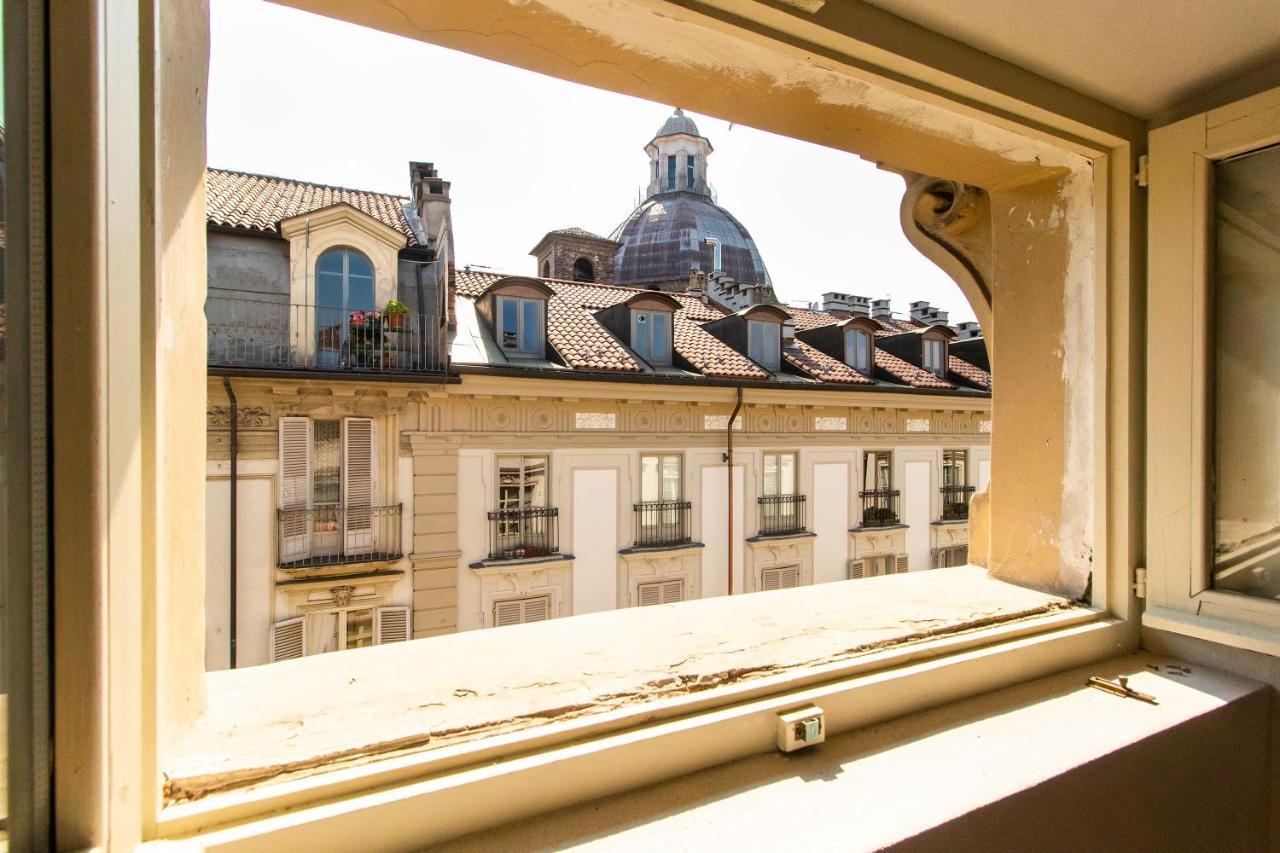 Stylish Quardilatero Romano Central Flat Turyn Zewnętrze zdjęcie